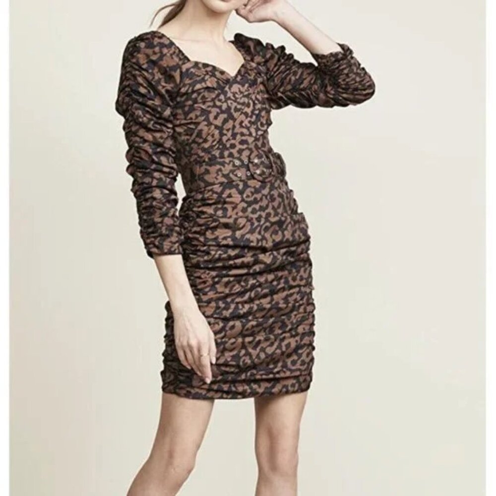 NWT Nicholas Crossover Gathered Dress - Size 4